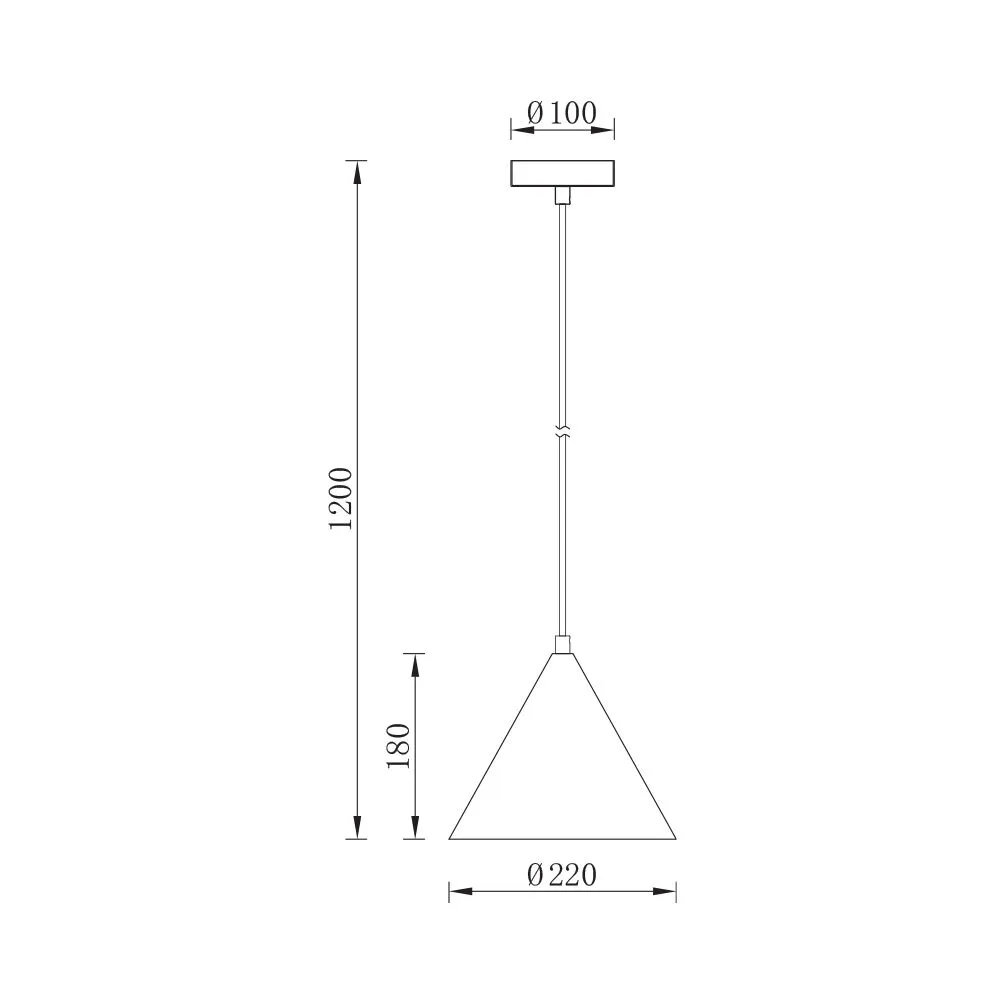 Suspension décorative 1xE27 23W IP20 – Métal beige – Image 4